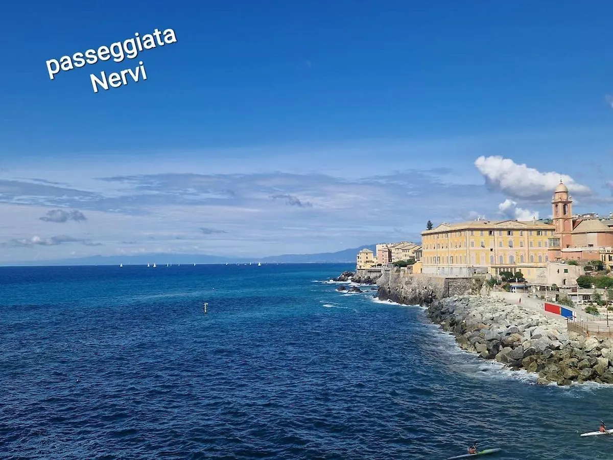 Appartamento Luna Parcheggio Gratuito Genova Lejlighed